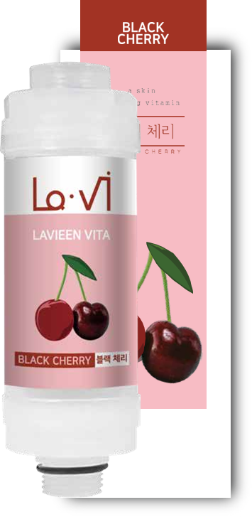 Lo·Vi Black Cherry vitamin shower filter